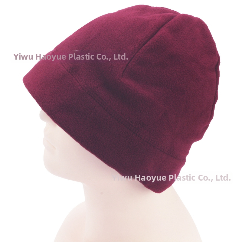 Vonkajšia fleece čiapka pre dospelých, unisex; polyesterová tkanina; vhodná pre vonkajšie použitie a ľadové a snehové športy