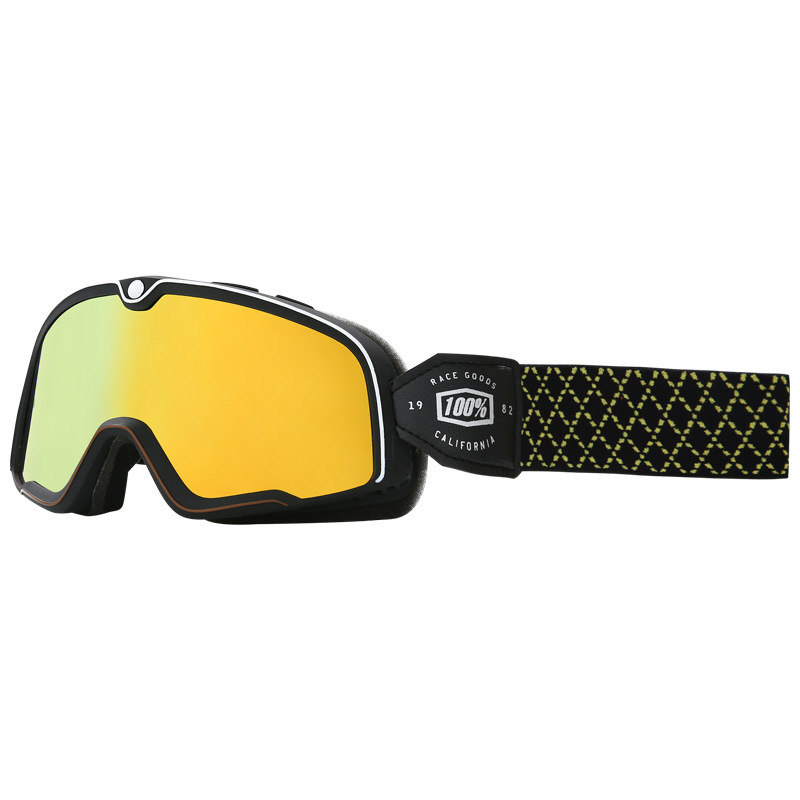 Harley štýl motocyklistické okuliare, retro plný rám, unisex, materiál TUP, na jazdu