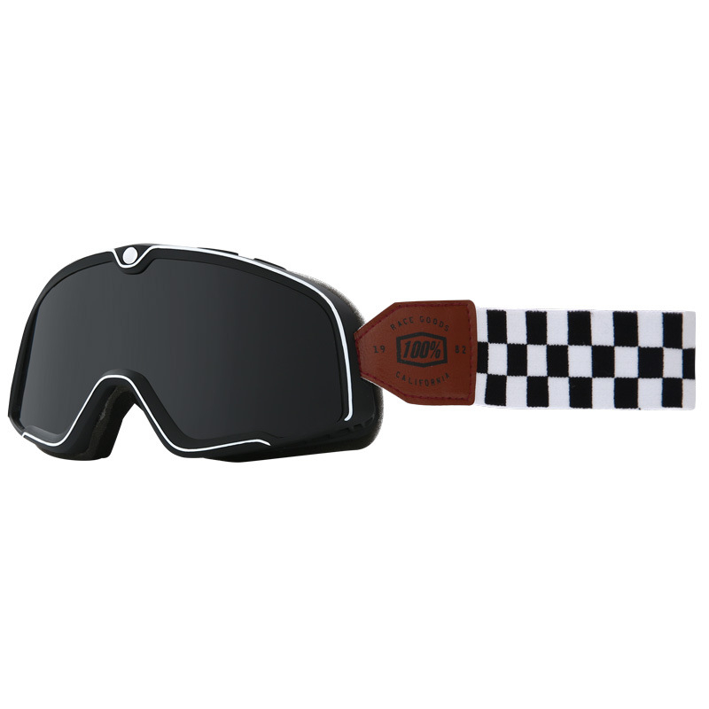 Harley štýl motocyklistické okuliare, retro plný rám, unisex, materiál TUP, na jazdu