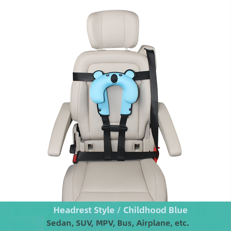 Detská cestovná vesta s doplnkovým bezpečnostným pásom pre auto, autobus a školský autobus; Materiál: zinková zliatina + polyesterové vlákno; Vhodná hmotnosť: 11–32 kg; Hmotnosť: 0,4 kg