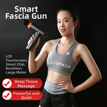 Električni masažni pištolj s vibračnim masažnim režimom za cijelo tijelo, USB i napajanje iz mreže, preko 8 sati rada, 26W, 220V