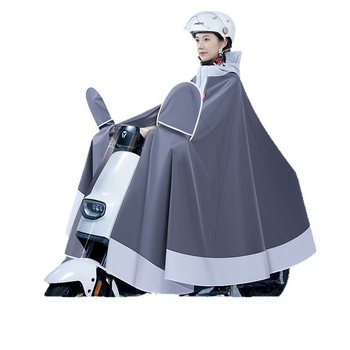 Jednodielne dažďové pončo pre dospelých na motocykel, hrubá tkanina Pongee, priedušná, jednorazová