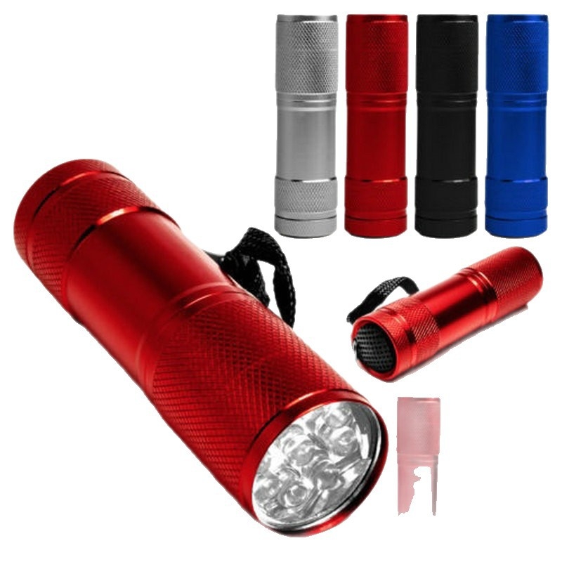 Prijenosna LED svjetiljka s aluminijskim kućištem, baterija 3×AAA, IPX4, 30 lm