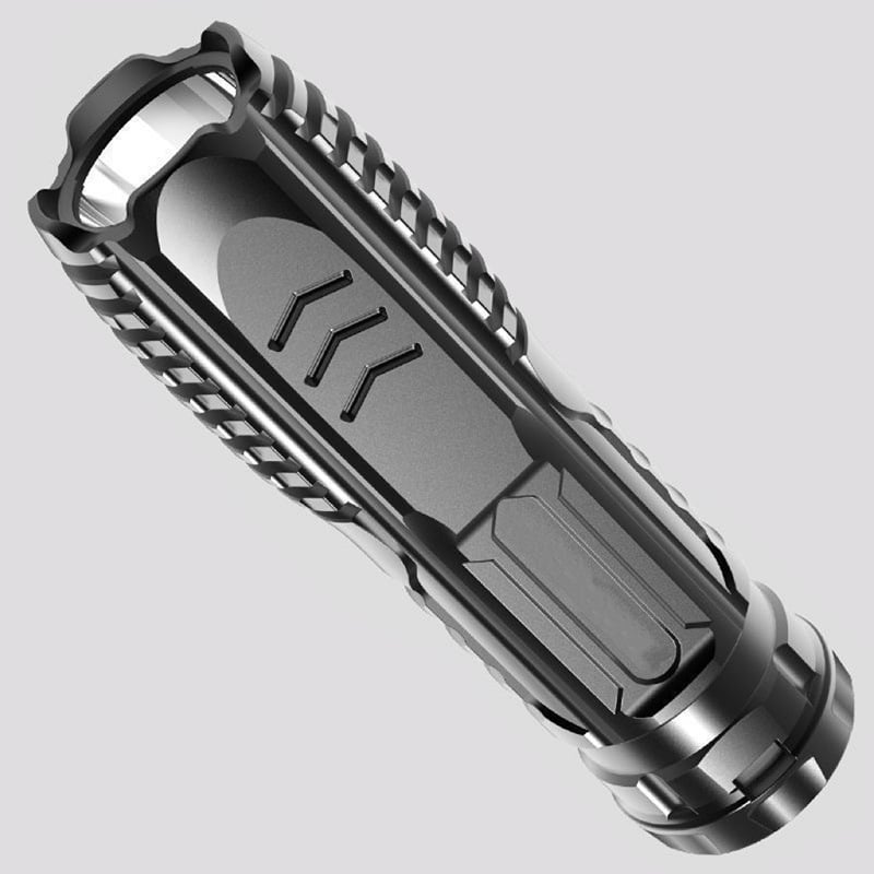 LED svjetiljka, USB punjiva, kompaktna i prijenosna, ručni pogon, 360° rotacija, domet do 200 m