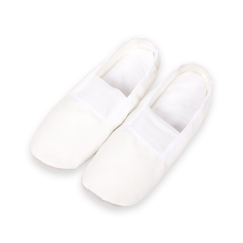 Gimnastické tanečné topánky, kožená podrážka, jednovrstvá podrážka, unisex, dospelí, na tanečné športy