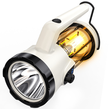 LED prijenosni reflektor za kampiranje – USB napajanje, 3600mAh, ABS kućište, doseg 200–500 m