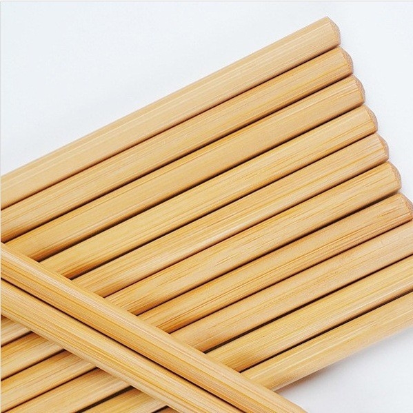 Μπαμπού Ξυλάκια Για Φαγητό - Χωρίς Βαφή, Χωρίς Κερί, Φυσικά Καρβονισμένα, Σετ Ξενοδοχείου & Εστιατορίου