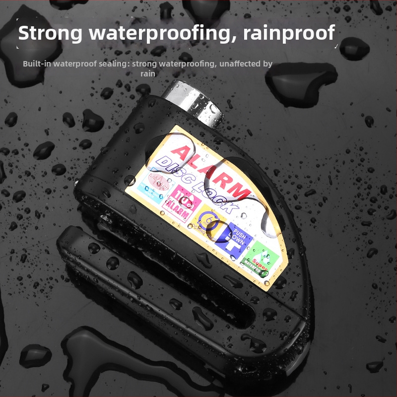 Velosipēdu diska bremžu bloķētājs ar signālu — modelis 9698, materiāls alumīnija sakausējums, svars 251 g, zīmols Kuyue/YUUISD, ražošanas pielāgošana pieejama