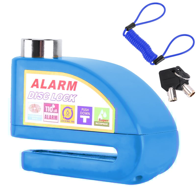 Велосипедна дискова брава със аларма — модел 9698, алуминиева сплав, тегло 251 г, марка Kuyue/YUUISD, възможност за персонализиране на поръчката