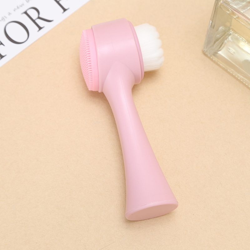 Prenosný set rollerov na tvár s jade kameňmi, plastovo-nylonovými štetinami a silikónovým gélom – masážny nástroj pre tvár a očné okolie