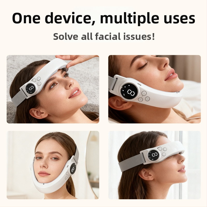 Beichengmei BM-43 Nešiojamas veido formavimo įrenginys, veido ir kaklo masažuoklis, įmontuota baterija <300mAh