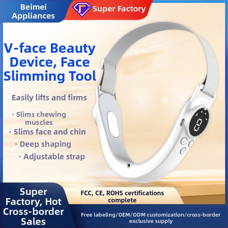 Beichengmei BM-43 Prenosné zariadenie na zoštíhlenie tváre, masáž tváre a krku, vstavaná batéria <300mAh
