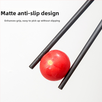 Palice na jedlo z PET materiálu, protišmykové, odolné voči teplu do 180°C, povrch s vodným leštením, balenie 10 párov