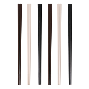 Palice na jedlo z PET materiálu, protišmykové, odolné voči teplu do 180°C, povrch s vodným leštením, balenie 10 párov