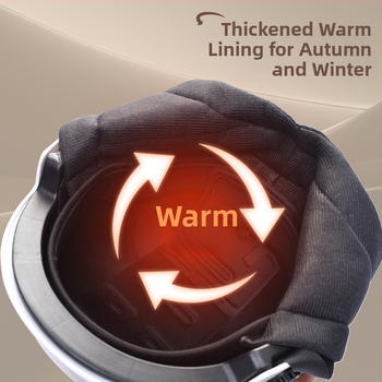 Шлем за езда – ABS, половин шлем, зимно ползване, за електрически превозни средства, унисекс