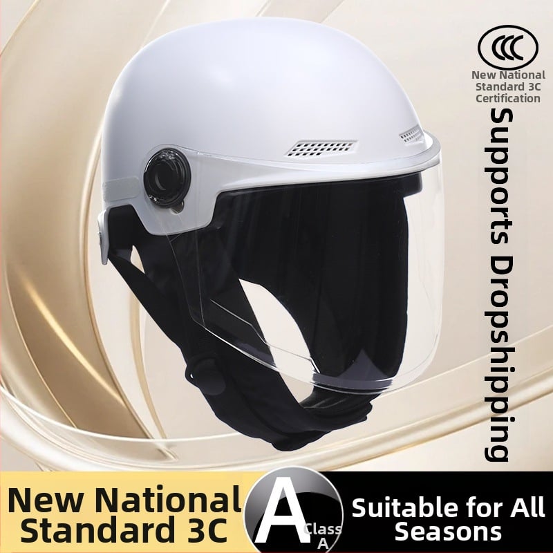 Шлем за езда – ABS, половин шлем, зимно ползване, за електрически превозни средства, унисекс