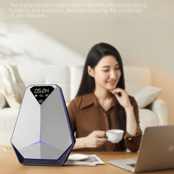 Domáca čistička vzduchu s odstraňovaním srsti zvierat a dezinfekciou — CADR 1072 m³/h, pokrytie 61 m² a viac, hluk < 36 dB, prúdenie vzduchu 50 m³/h, negatívne ióny a ozón