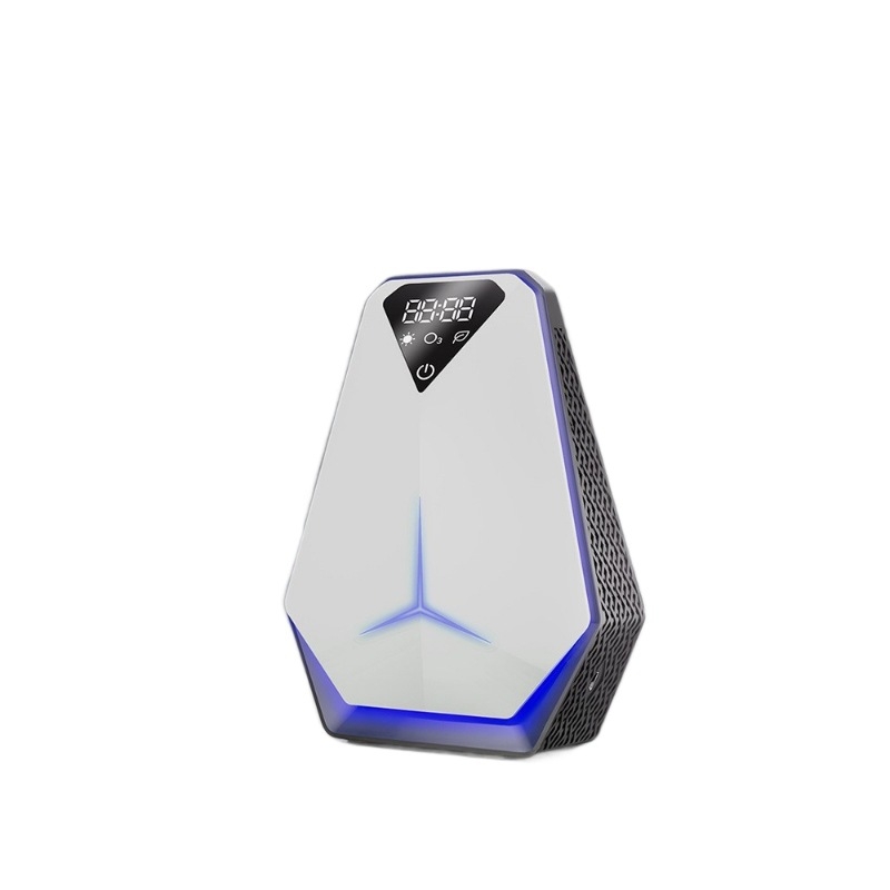 Purificator de aer pentru casă cu îndepărtarea părului de animale și dezinfectare — CADR 1072 m³/h, acoperire 61 m²+, zgomot sub 36 dB, debit de aer 50 m³/h, ioni negativi și ozon