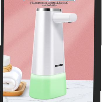 Умен автоматичен сенсорен дозатор за пяна сапун за измиване на ръце – ABS, модерен минималистичен стил, покритие със спрей-лак, CE сертифициран, кухненска дезинфекция