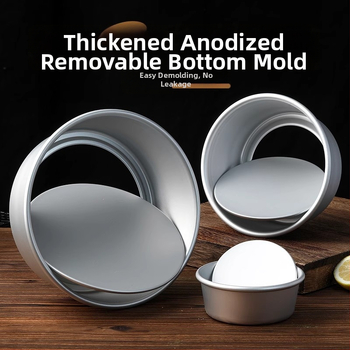 Pengyi Nelepivé formy na koláče s kruhovým dnom – súprava na pečenie pre domácnosť