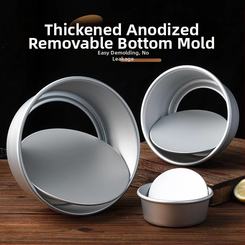 Pengyi Nelepivé formy na koláče s kruhovým dnom – súprava na pečenie pre domácnosť