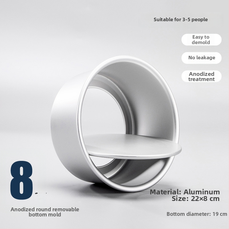 Pengyi Nelepivé formy na koláče s kruhovým dnom – súprava na pečenie pre domácnosť