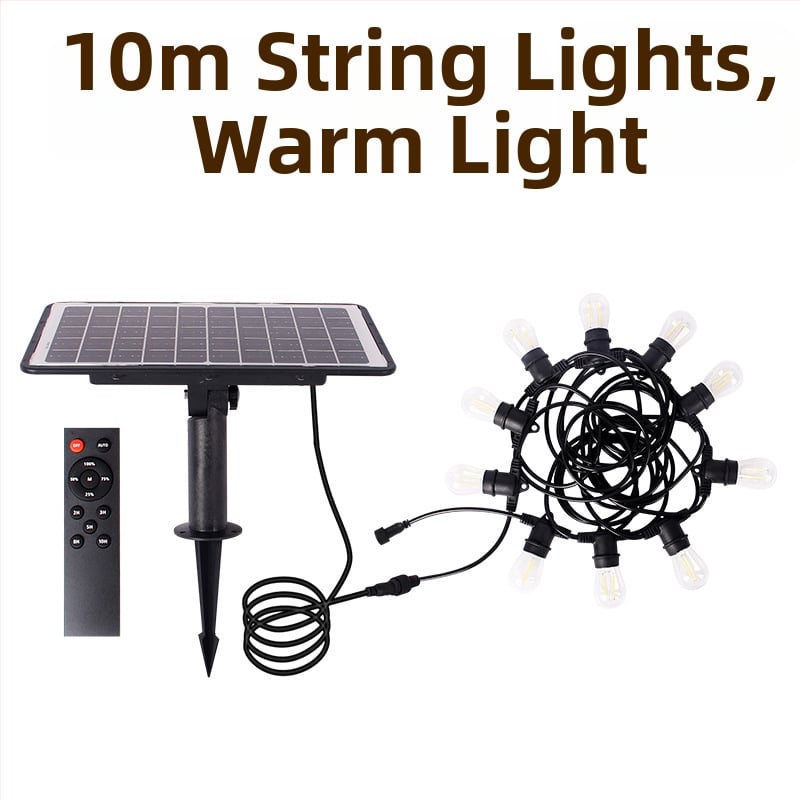 Solárna LED žiarovka pre kempovanie a vonkajšie osvetlenie s diaľkovým ovládaním, CE certifikát, licencovateľná súkromná značka