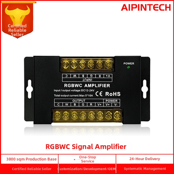 AIPIN AP-A15 Repeater synchronizácie signálu, 12–24V, IP20, Pasívna synchronizácia pre LED lampy 12–24V