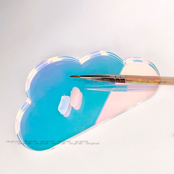 CHE GEL Cloud paleta za nokte — ploča za prikaz, akrilna konstrukcija povećane debljine, alat za podešavanje gela