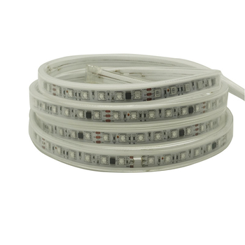 RGB symfónia LED pásik pre vonkajšie použitie, 24V, 5050, 60 LED/m, stmievateľný