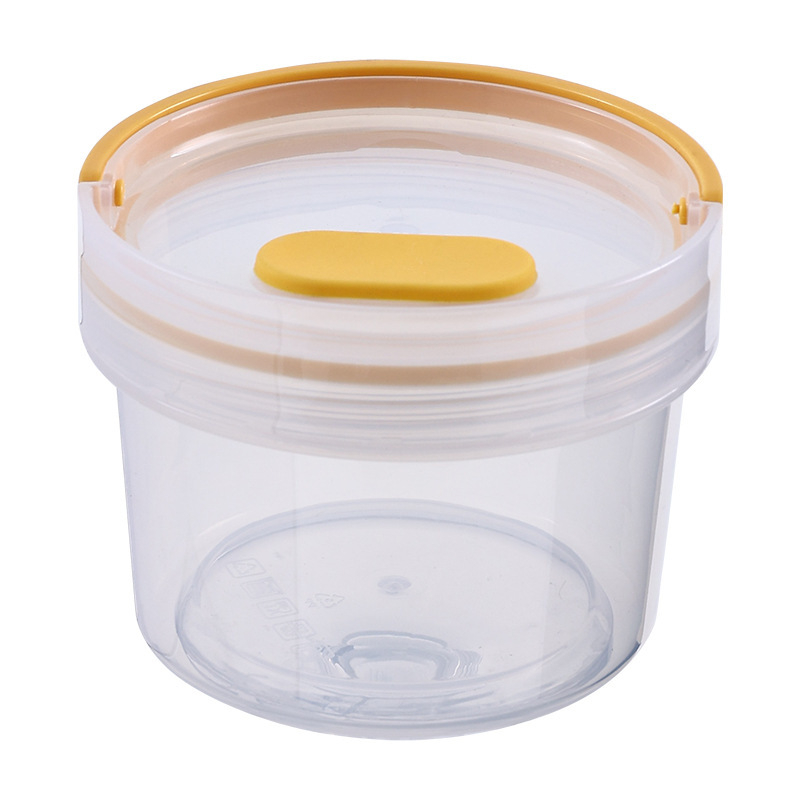 Πλαστικό κλειστό κύπελλο, στρογγυλό, ανθεκτικό σε υψηλές θερμοκρασίες, κατάλληλο για φούρνο μικροκυμάτων