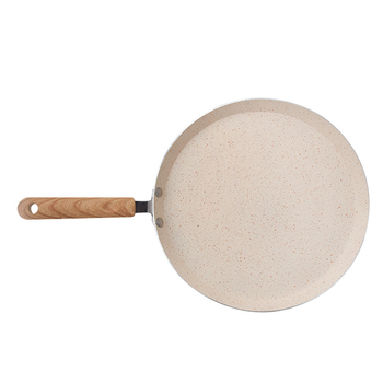 Panvica s nepriľnavým povrchom z hliníkovej zliatiny, Maifan kameň povrch, jednovrstvé dno, vhodná pre bežné platne