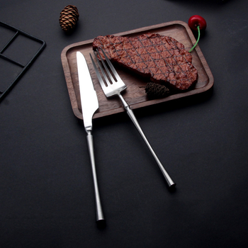 Sada nožov, vidličiek a lyžíc – 304 nerezová oceľ, brúsenie Hemp Wheel, moderný minimalistický štýl, tlač loga na mieru, vlastné spracovanie k dispozícii