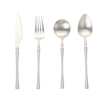 Sada nožov, vidličiek a lyžíc – 304 nerezová oceľ, brúsenie Hemp Wheel, moderný minimalistický štýl, tlač loga na mieru, vlastné spracovanie k dispozícii