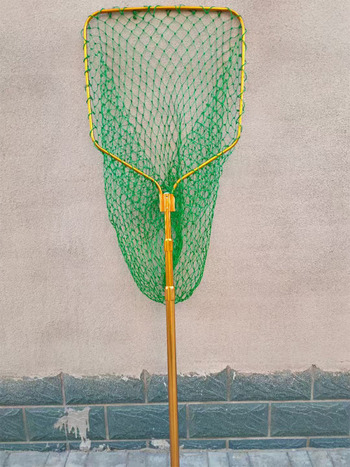 Telescopická sieťová palica na rybolov, hliníková zliatina, priemer úst siete 60/70 cm, hrubá sieť, vysúvateľná, pôvod Hebei