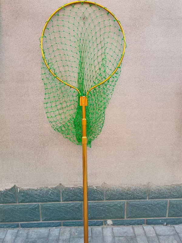 Telescopická sieťová palica na rybolov, hliníková zliatina, priemer úst siete 60/70 cm, hrubá sieť, vysúvateľná, pôvod Hebei