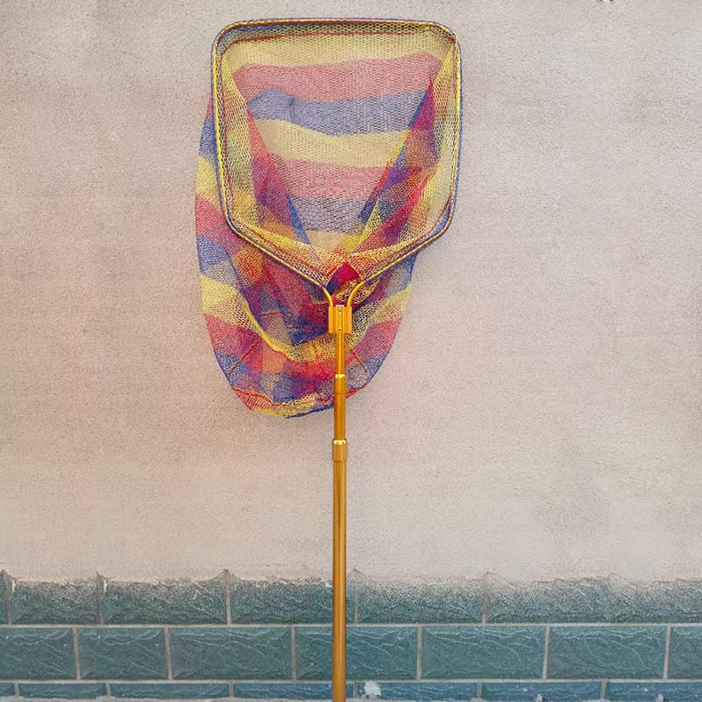 Telescopická sieťová palica na rybolov, hliníková zliatina, priemer úst siete 60/70 cm, hrubá sieť, vysúvateľná, pôvod Hebei