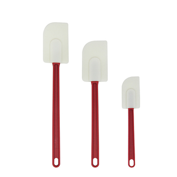 Kleidason 3-dielny silikonový špachtľa set na torty s predĺženou rukoväťou