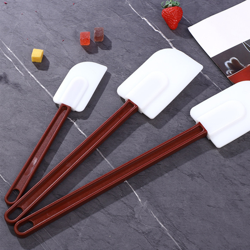 Kleidason 3-dielny silikonový špachtľa set na torty s predĺženou rukoväťou