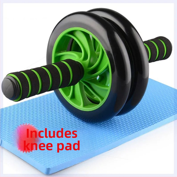 Kahekohaline kõhulihase rull, kaasaskantav kodune treeningseade; kaal umbes 0.71–0.75 kg, ratta diameeter 14.5 cm, käepideme pikkus 29 cm, põlvetoe 34×17×0.7 cm; sobib kontorisse, väljas ja koju.