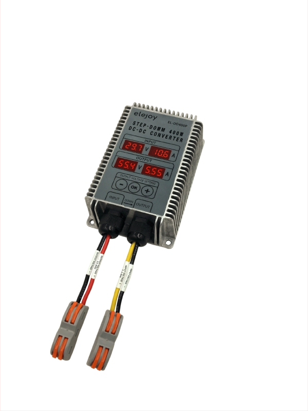 Elejoy DC-DC buck konvertor, séria DC krokový znižovač, prepínaný zdroj, hmotnosť 450 g