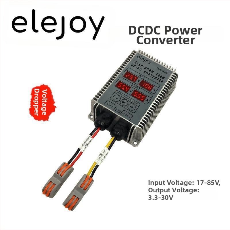 Elejoy DC-DC buck konvertor, séria DC krokový znižovač, prepínaný zdroj, hmotnosť 450 g