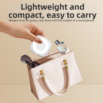 D6 мини светлина за селфи за мобилен телефон, ръчна, три температури на цвета, 3.7V, под 10W