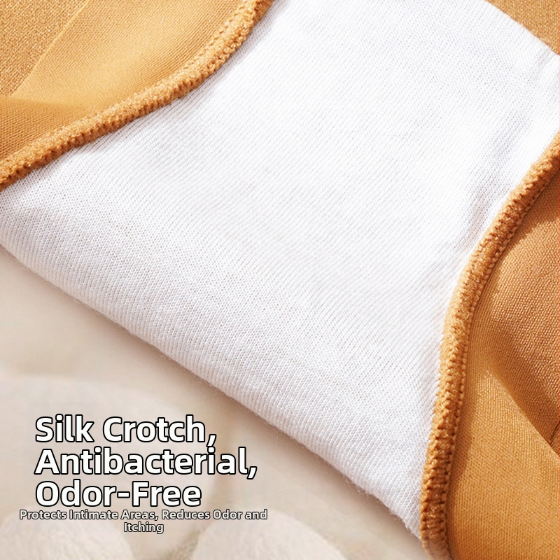 Tehotenské spodné prádlo z nylonu, podšívka z Mulberry hodvábu, nízky pás, podpora bruška, priedušné