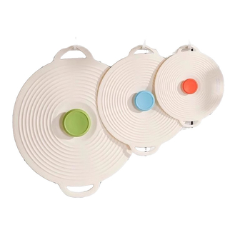 Κάλυμμα σιλικόνης από τρόφιμα για τη διατήρηση της φρεσκάδας – πολυμέγεθο, κατάλληλο για φούρνο μικροκυμάτων, προστασία από πιτσιλίσματα και σκόνη, σφραγιστικό κάλυμμα για κουζίνα και ψυγείο