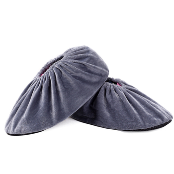 Flanelové návleky na topánky – protišmykové, odolné voči opotrebeniu, dezinfekčné – Značka Miao xiaobao; Pôvod: Zhejiang; Balenie: 100 ks