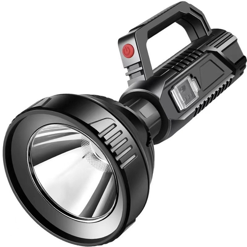 LED ručna baterijska lanterna USB punjiva, 10W, 1500 mAh, domet 100–200 m