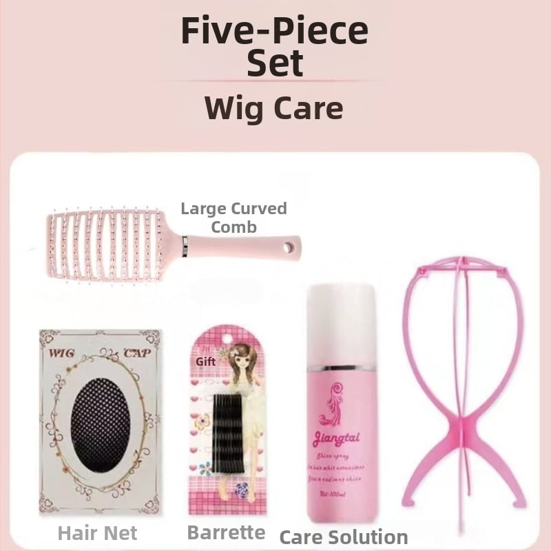 Parochňa s prirodzeným vzhľadom, dlhé rovné vlasy a šikmé ofiny, vlákno z vysokoteplotného hodvábia, model 8484