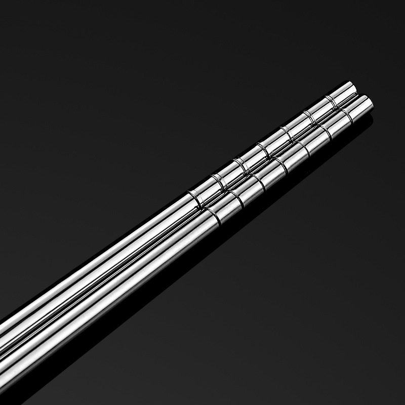 Hongjunda nerezové jedálenské palice, zrkadlový lesk, moderný minimalistický štýl, tlač loga k dispozícii, prispôsobenie k dispozícii