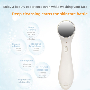 Ionový kozmetický prístroj pre domáce použitie - čistenie, obnovenie pokožky, prenosný, IPX3 vodotesnosť